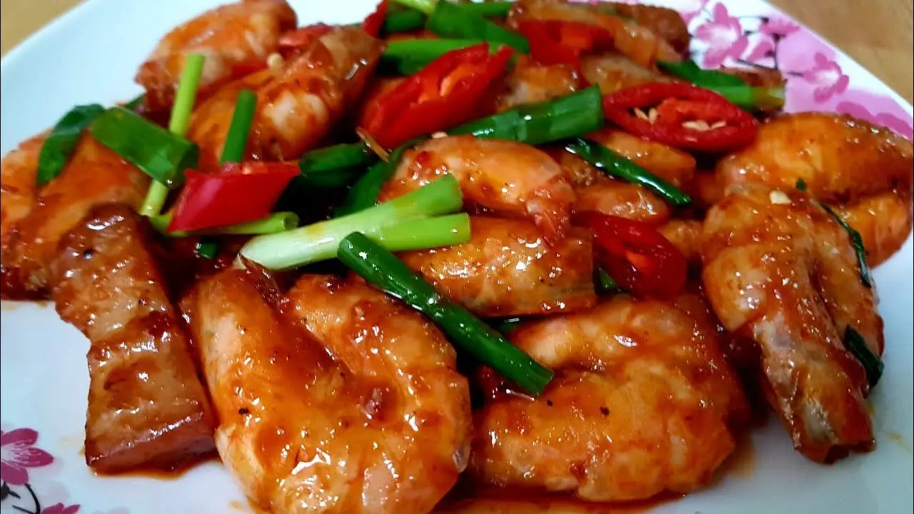 TÔM RIM THỊT